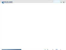 Tablet Screenshot of micon-metalle.de